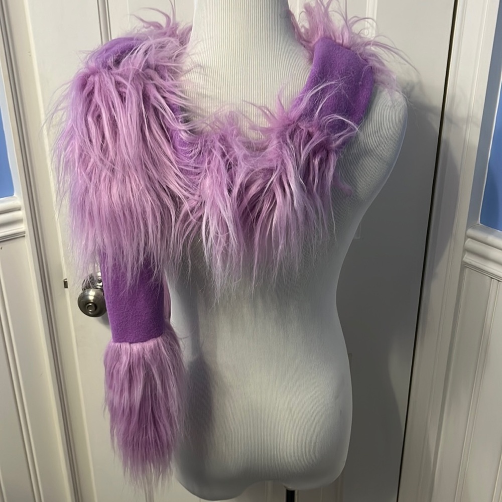 Anna Sui X Free People Fab Faux Fur Scarf NWT - Picture 14 of 15